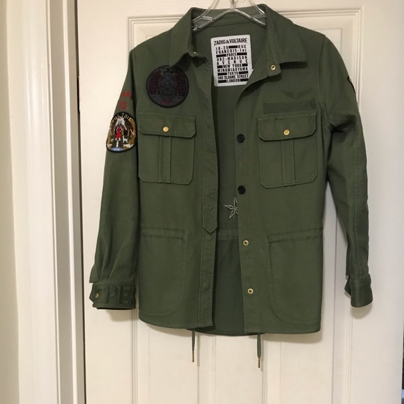 Zadig & Voltaire Military style jacket - Picture 2 of 15